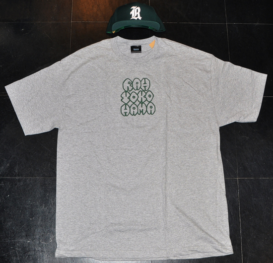 RAH-YOKOHAMA-STREET-GEAR-STYX-THROW-UP-Tee-HGREY-GREEN.jpg