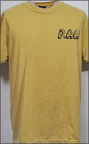 RAH - KARATE S/S TEE -Dyed Yellow-